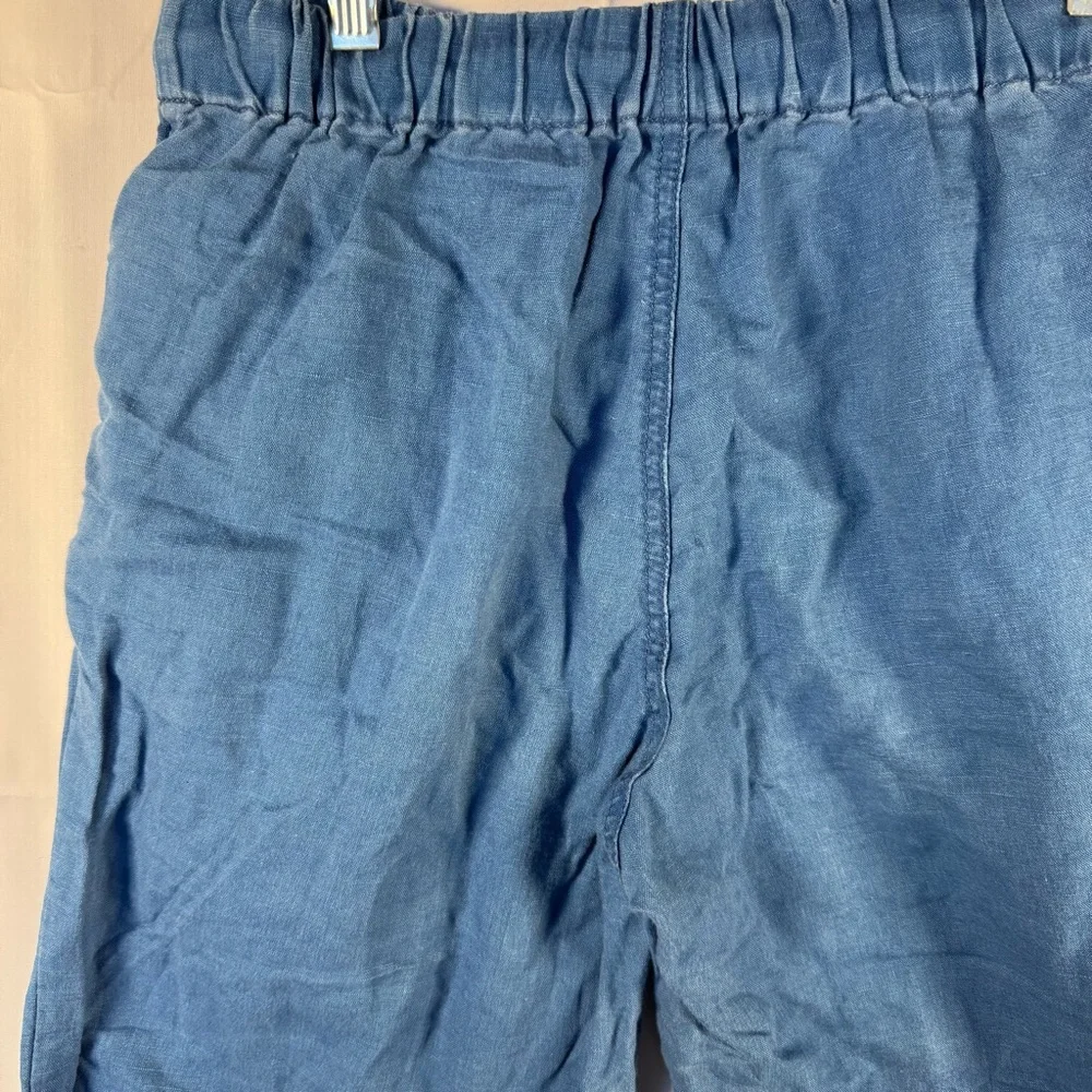 Madewell Classic Indigo Blue Shorewalk Cover-Up Jogger Pants Women's Size XS - Picture 8 of 9